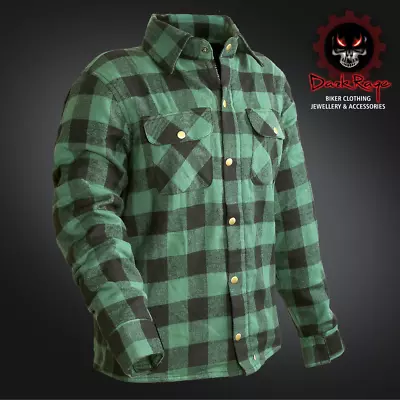 Men's DuPont™ KEVLAR® Lined Armoured Motorcycle Shirt • $180