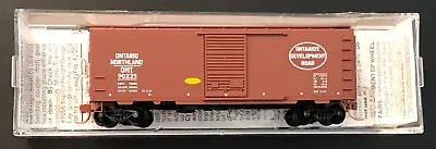 Micro-Trains N Scale Ontario & Northland 40’ Boxcar #020 00 376 Rd #90235. NIB • $19