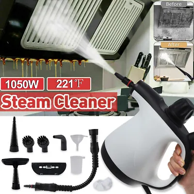 $43.69 • Buy Handheld Steamer Multifunction Steam Cleaner 1050W Car Carpet Household Cleaning