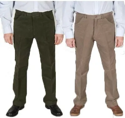  Mens Moleskin Hunting/Walking/ Fishing Country Trousers W30 Upto W48 • $47.30