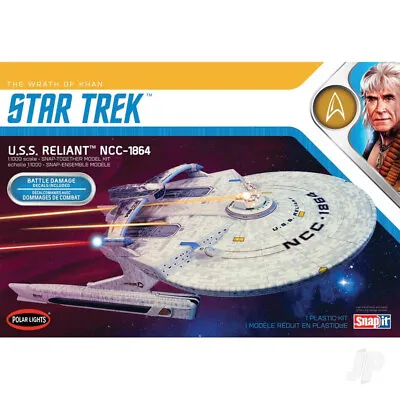 £39.99 • Buy Polar Lights Star Trek U.S.S. Enterprise Reliant Wrath Of Khan Edition Plastic K