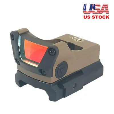 Tactical 3.5 MOA M1 Red Dot Sight Scope Holographic Optics 20mm Rifle Glock US • $42.99