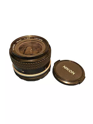 Nikkor F Mount 28mm F/3.5 Manual Focus Wide Angle Lens Vintage Nikon SLR Lenses • $58