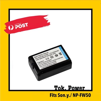 $16.90 • Buy 2500mAh NP-FW50 NP FW50 LULY Battery For Sony A6000 A6400 A6300 A6500 A7
