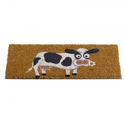 £9.48 • Buy Daisy Cow Coir Door Mat Insert For Rubber Frame Indoor & Outdoor Smart Garden