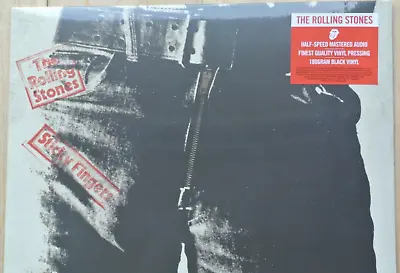 THE ROLLING STONES Sticky Fingers LP Vinyl Half-Speed Mastered Sealed • $69.39