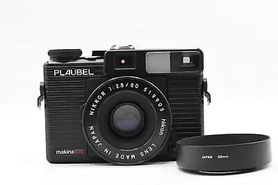 Plaubel Makina 670 Film Camera W/80mm F2.8 Nikkor Lens (120 Film 6x7) #905 • $3055.14