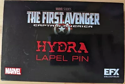 New Captain America The First Avenger  Hydra Lapel Pin  EFX Prop Replica • £4.01