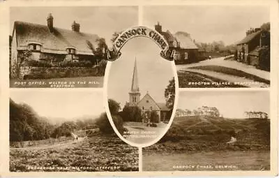 £6.50 • Buy Real Photo Multiview Postcard Of Cannock Chase, (near Stafford), Staffordshire
