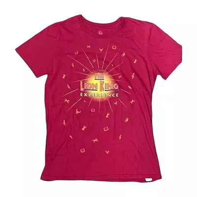 Disney The Lion King Experience In Red Color Shirt • $15