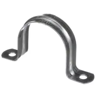 1-1/2 In. Galvanized 2-Hole Pipe Hanger Strap • $1.69