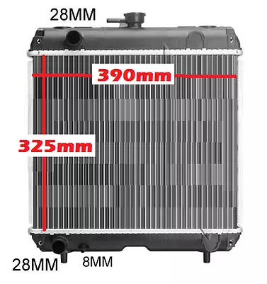 Radiator For Kubota D16E D16F Tractor Ride On Mower 2000 325mmx390mm MadeInJapan • $749.95