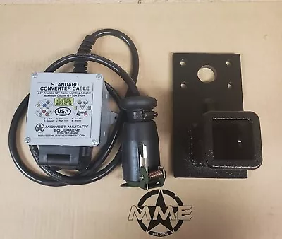 24v To 12V Military Truck To Civilian Trailer Converter And Drop Hitch FOR HMMWV • $490