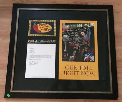 VCU Rams 2011 NCAA Basketball Final Four Shaka Smart Signed Matted Photo Display • $224.96