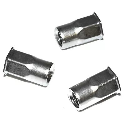 £3.59 • Buy Stainless Steel Half Hex Rivnuts Thread Inserts Hexagon Rivet Nuts M4 M5 M6 M8