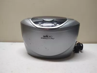 GEMORO Sparkle Spa Pro Personal Ultrasonic Compact Jewelry Cleaner #1791 • $17.99