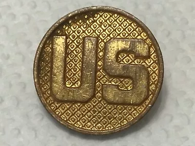 Vintage ~ US Military Collar Insignia Pin - U.S.  Brass  • $2.99