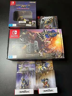 Nintendo Switch Monster Hunter Rise Edition MEGA BUNDLE!!! BRAND NEW • $899