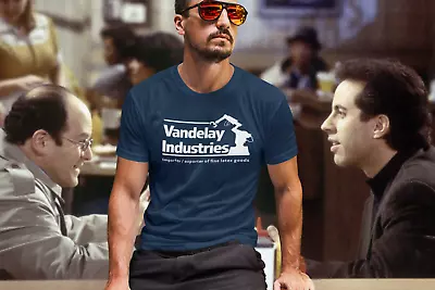 VANDELAY INDUSTRIES IMPORTER EXPORTER  Seinfeld George Funny T Shirt • $12.05