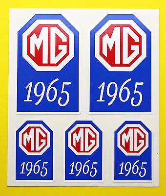 MG 1961-1980 MG MIDGET MGB MGBGT V8 MGC Year Date Stickers Decals INSIDE GLASS • $6.43