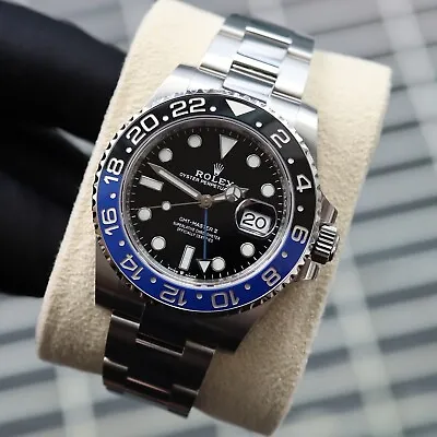 Rolex GMT-Master II 2024 Stainless Steel Batman 126710BLNR Unworn Box & Papers • £13995