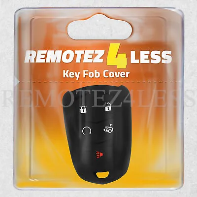 Key Fob Cover For 2015 2016 Cadillac SRX Remote Case Rubber Skin Jacket • $6.95