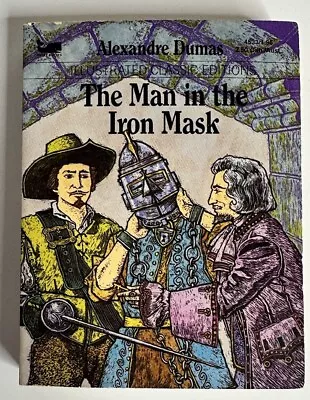 The Man In The Iron Mask Illustrated Classic Editions Moby Books Paperback • $5