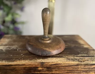 Early Century Wood Butter/cheese Press Tool • £3