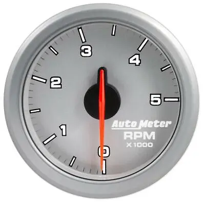 AutoMeter 9198-UL AirDrive Tachometer; 2-1/16 In.; Silver Dial Face; User Select • $229.95