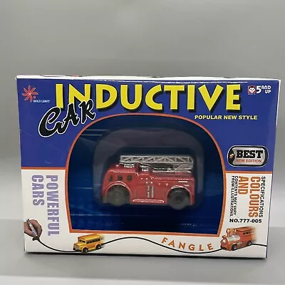 Fire Truck “NIB” MINI Magic Pen Inductive Car Fangle Children’s CAR NO. 777-005 • $10