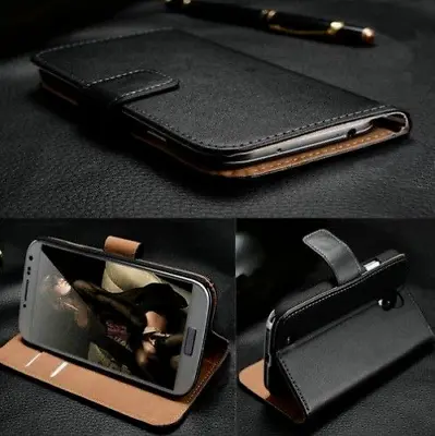 Luxury Pu Leather Case For Huawei Wallet Flip Cover Shockproof  • £2.99