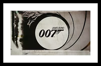 James Bond 007 Gun Barrel Film Cool Looking Old Style Wall Art Picture Print  • £10.99