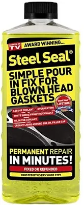 Steel Seal Blown Cylinder Head Gasket Fix Repair Sealer (Lifetime Guarantee) • $49.74