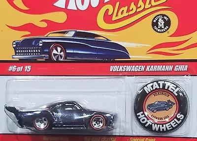 Hot Wheels VW Volkswagen Karmann Ghia Classics Car #6 Of 15 Series 4 Dk Blue • $14.99