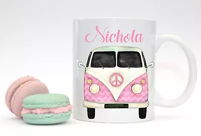 Personalised Kombi Combi Name Coffee Cup Mug Christmas Gift Present Secret Santa • $15.95