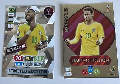 $40 • Buy Neymar JR 2018 And 2022 FIFA World Cup Adrenalyn XL Limited Edition