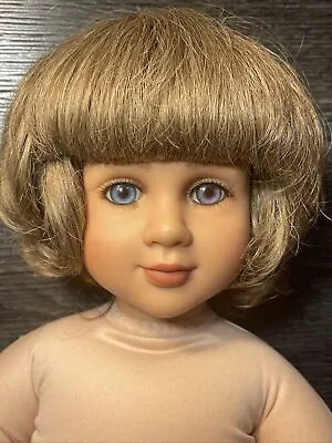 My Twinn Doll 23  Short Curly Hair Bob With Bangs Blue Eyes Girl Doll PLS READ! • $69.95