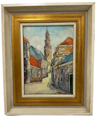 Original Mid Century Vintage Street Scenes Framed Signed Harlem • $245