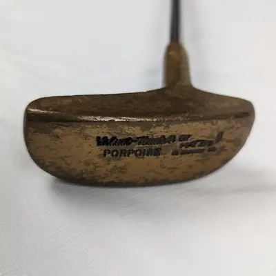 VINTAGE Matzie Velvet Touch Porpoise Putter RH Stiff Flex Steel Shaft 35.5  VTG • $24