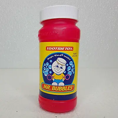 Vintage 1993 New Mr. Bubbles Tootsietoy 4oz With Magic Wand. Made In USA! NOS • $8.44