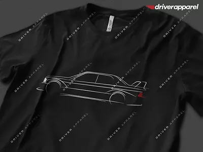 The Original Driver Apparel Mercedes W201 Shirt - 190 190e Evolution 2.3 2.5 • $22.95