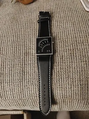 Gadgets And Gear.com Coolblack Pulse Watch Digital Leather Watch • $25