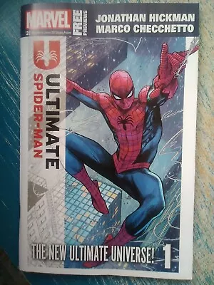 Marvel Previews #26  Ultimate Spiderman #1  Cover & Feature  Brand New Unread.  • £1.99