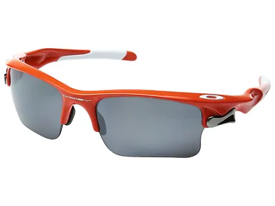 Oakley Fast Jacket XL Polarized Sunglasses OO9156-4171 Team Orange/Black Iridium • $219.99