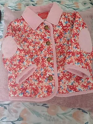 Joules Baby Girl Floral Spring Jacket 3-6 Months • £6