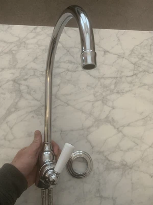 £120 • Buy Neptune Kitchens Bamburgh Single Level Basin Tap RRP £235