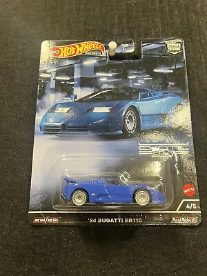 Hot Wheels Die Cast Premium Exotic Envy Set 1994 Bugatti Eb110 Car 4 • $14.50