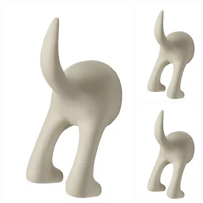 3× IKEA Bastis Soft Rubber Wall Hooks Dog Tail Safe Wall Home Coat Key • £10.87