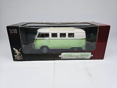 Yat Ming Road Signature 1962 Volkswagen Microbus Mint Green Deluxe 1:18 Scale • $48.95