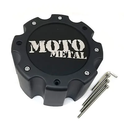 Moto Metal M-Black Center Cap 8 OD Closed For MO963 MO963 Dually 400L204-YB002MM • $35